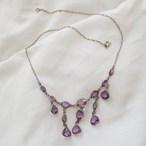 Amethyst necklace